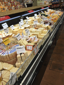 cheese selections